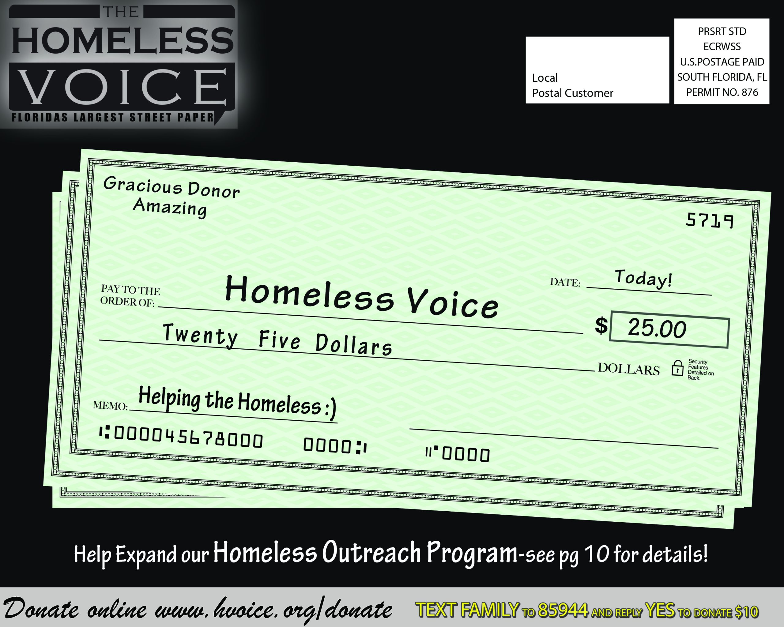 Homeless Outreach Program
