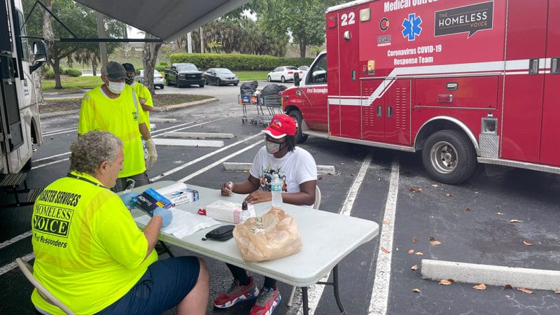 COSAC Foundation Continues to Help the Homeless by Distributing Vaccines